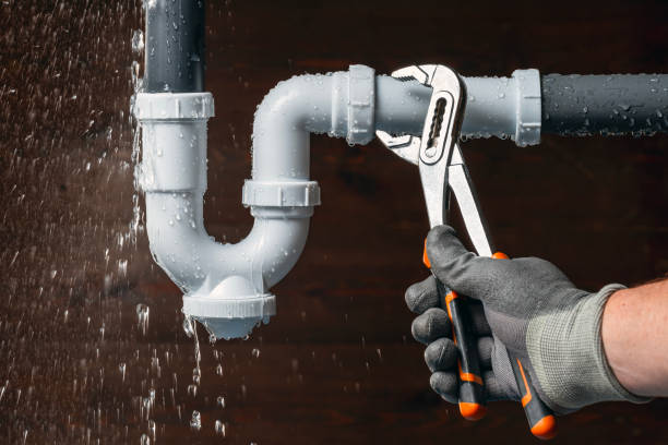 Professional Drain Cleaning technician working in Salina, KS